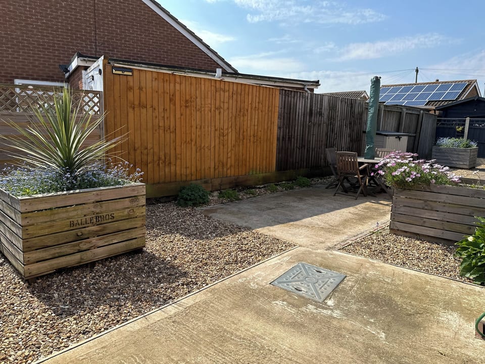 Rear garden