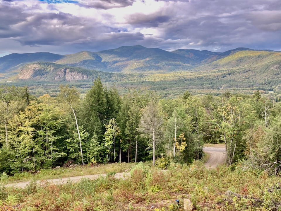 Property view of the White Mountains