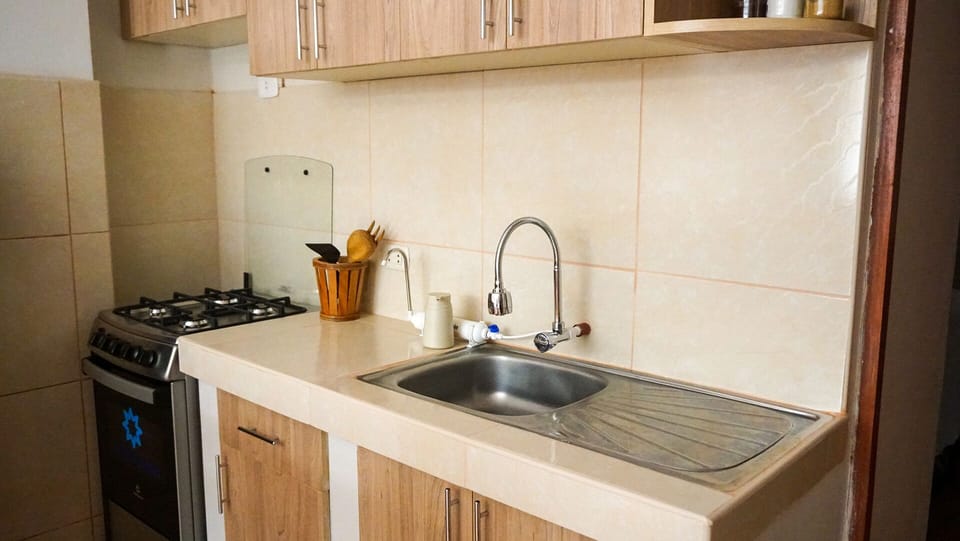 Fully equipped kitchen