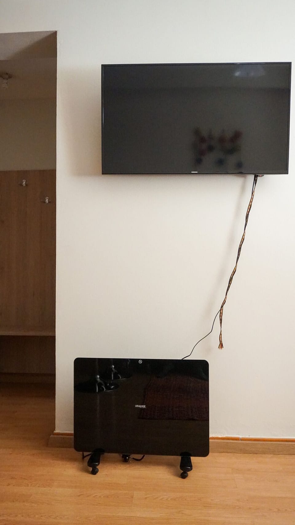 Smart TV and portable heater