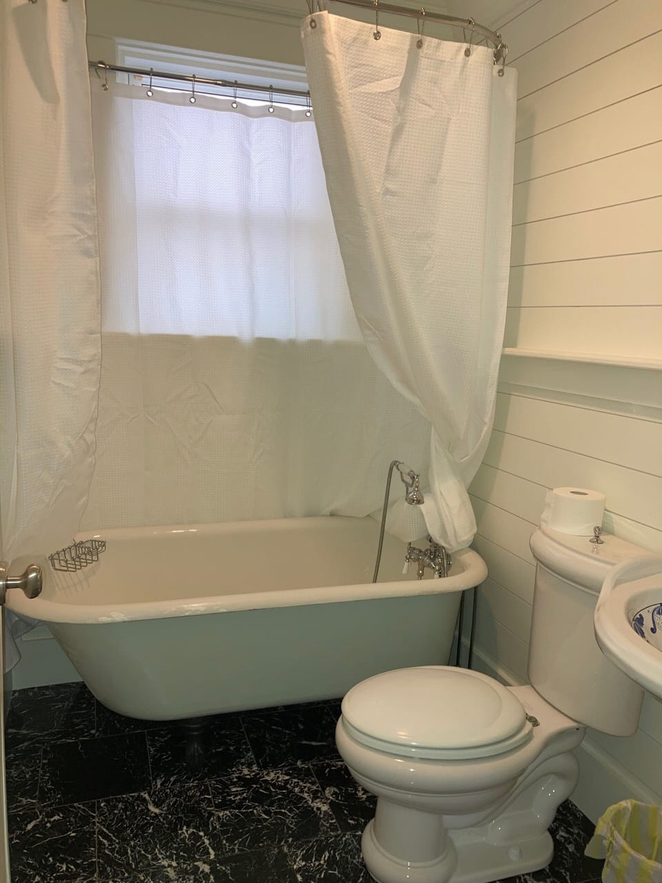 Antique Claw Foot Tub and Shower