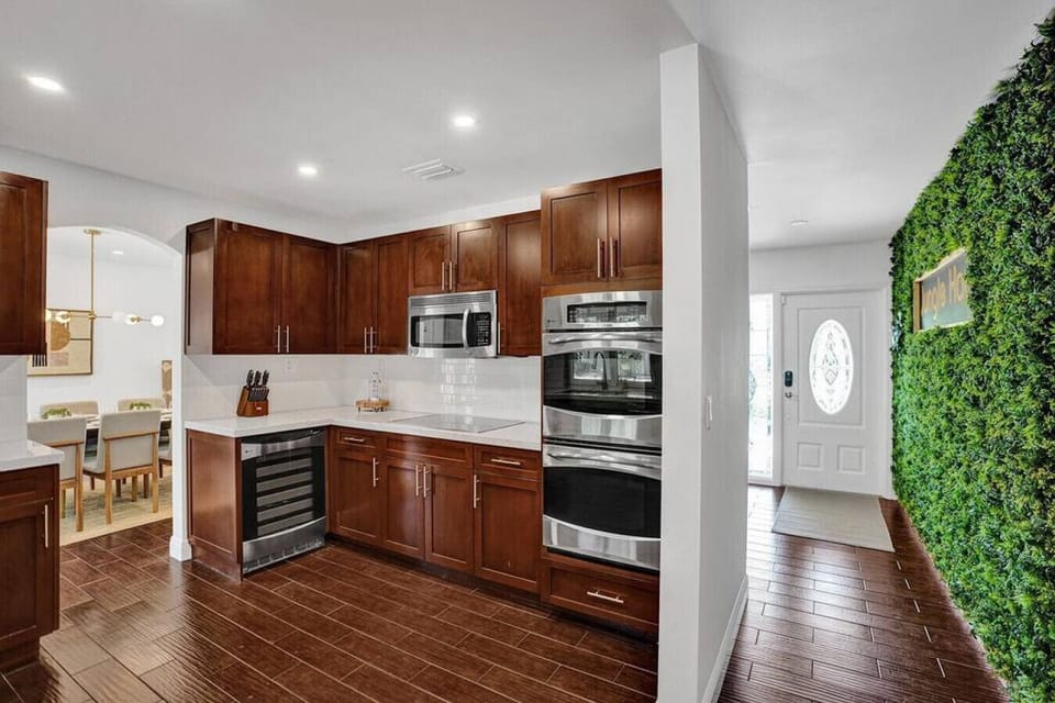 Fully stocked kitchen to cook your favorite meals or snacks