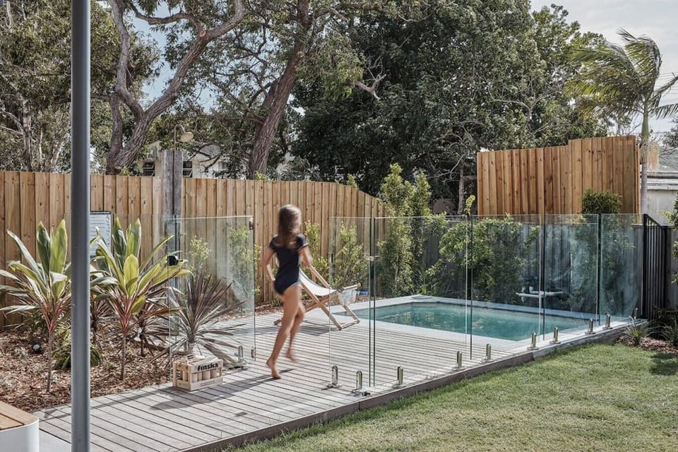 Plunge Pool fully fenced
