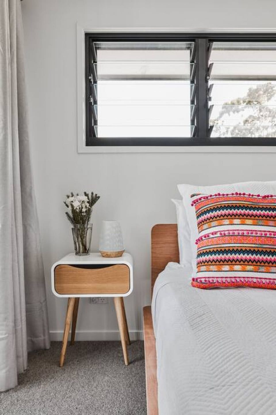Spacious bedrooms