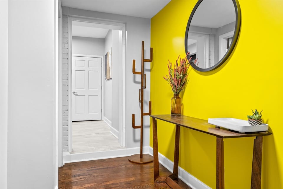 Entryway to the unit