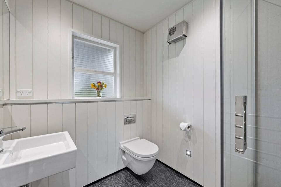 Family bathroom - including shower, located between bedroom 2 and 3