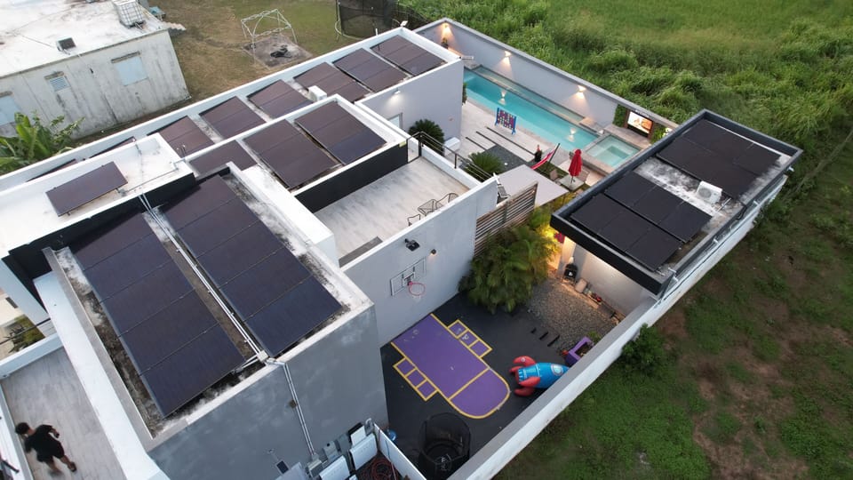 Enjoy uninterrupted comfort with our solar power system.