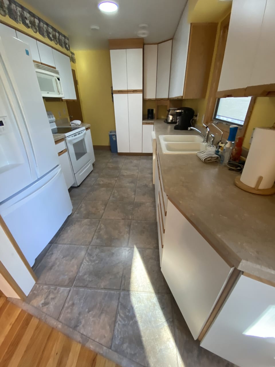 Fully-stocked kitchen
