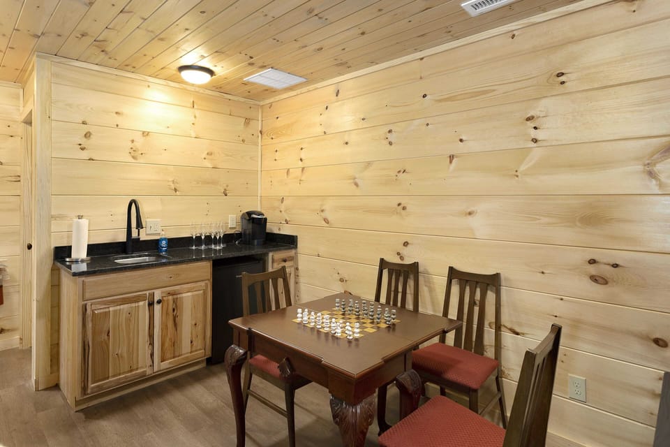 Chess Game and Mini Bar