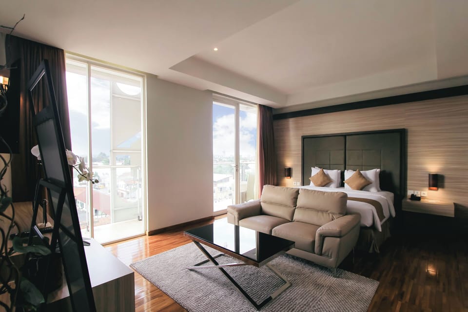 Premium Suite, 2 Bedrooms | In-room safe, desk, soundproofing, free WiFi