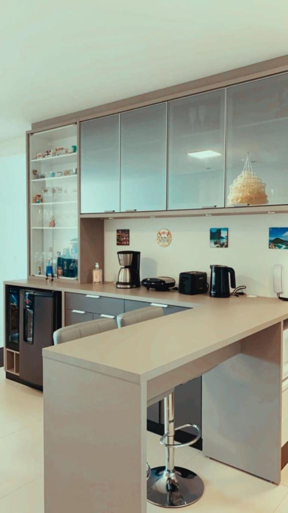 Apto Espelho das aguas Ingleses Floripa | Private kitchenette | Fridge, microwave, oven, stovetop