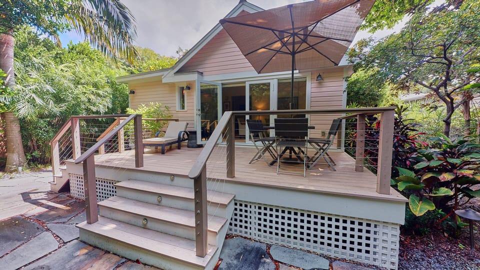 Backyard View/Rear deck