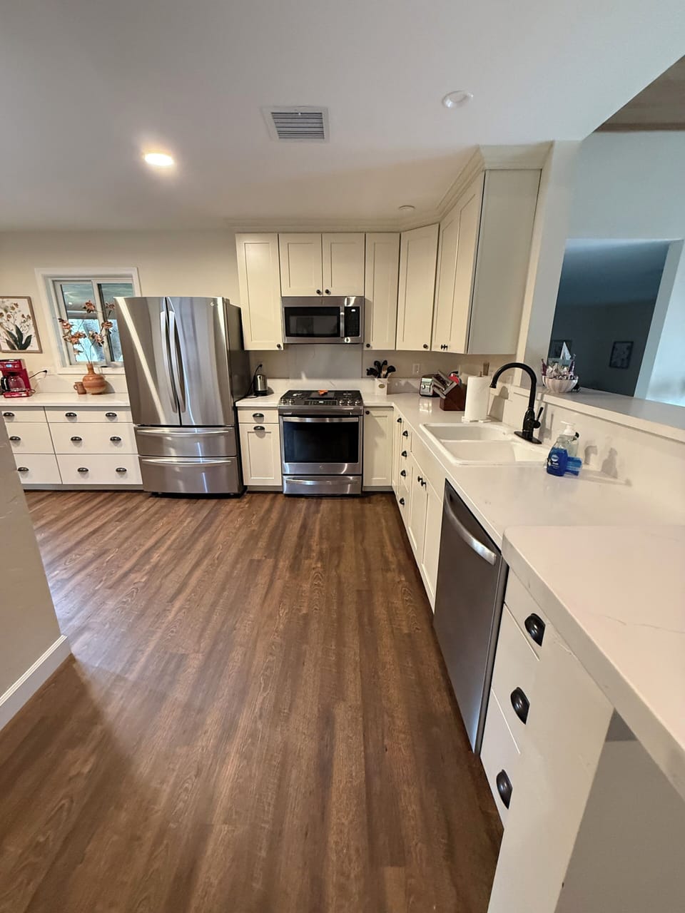 Fully stocked kitchen