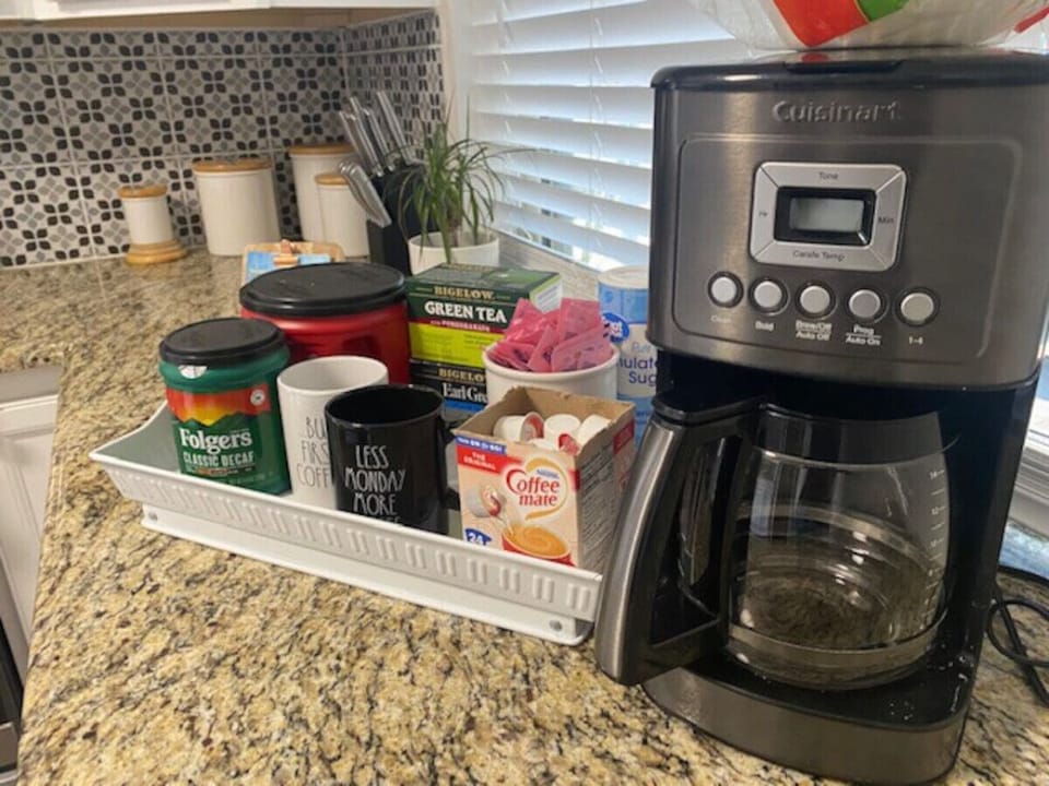 All the fixings for your morning coffee or tea
