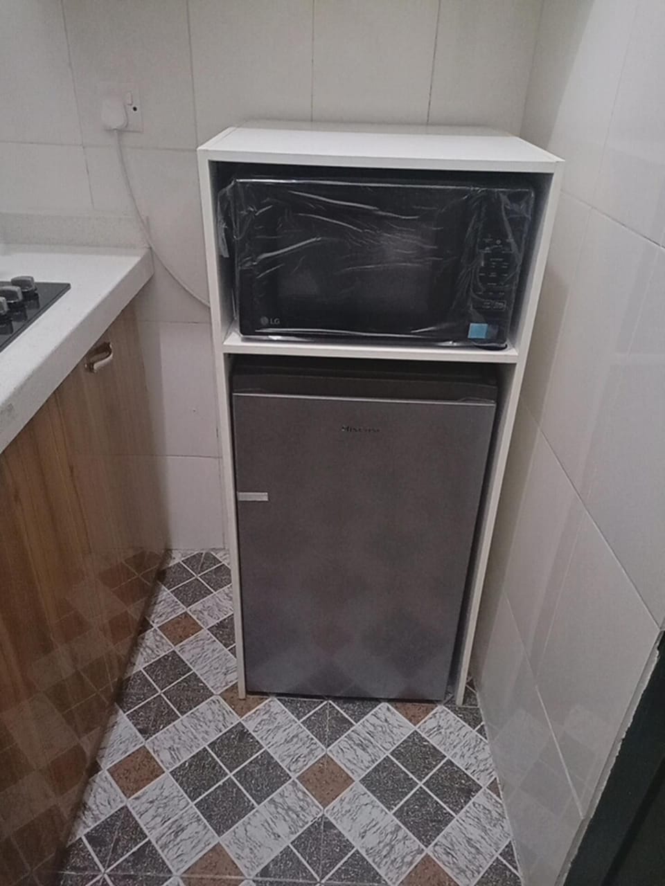 Studio | Private kitchen | Fridge, microwave, oven, stovetop