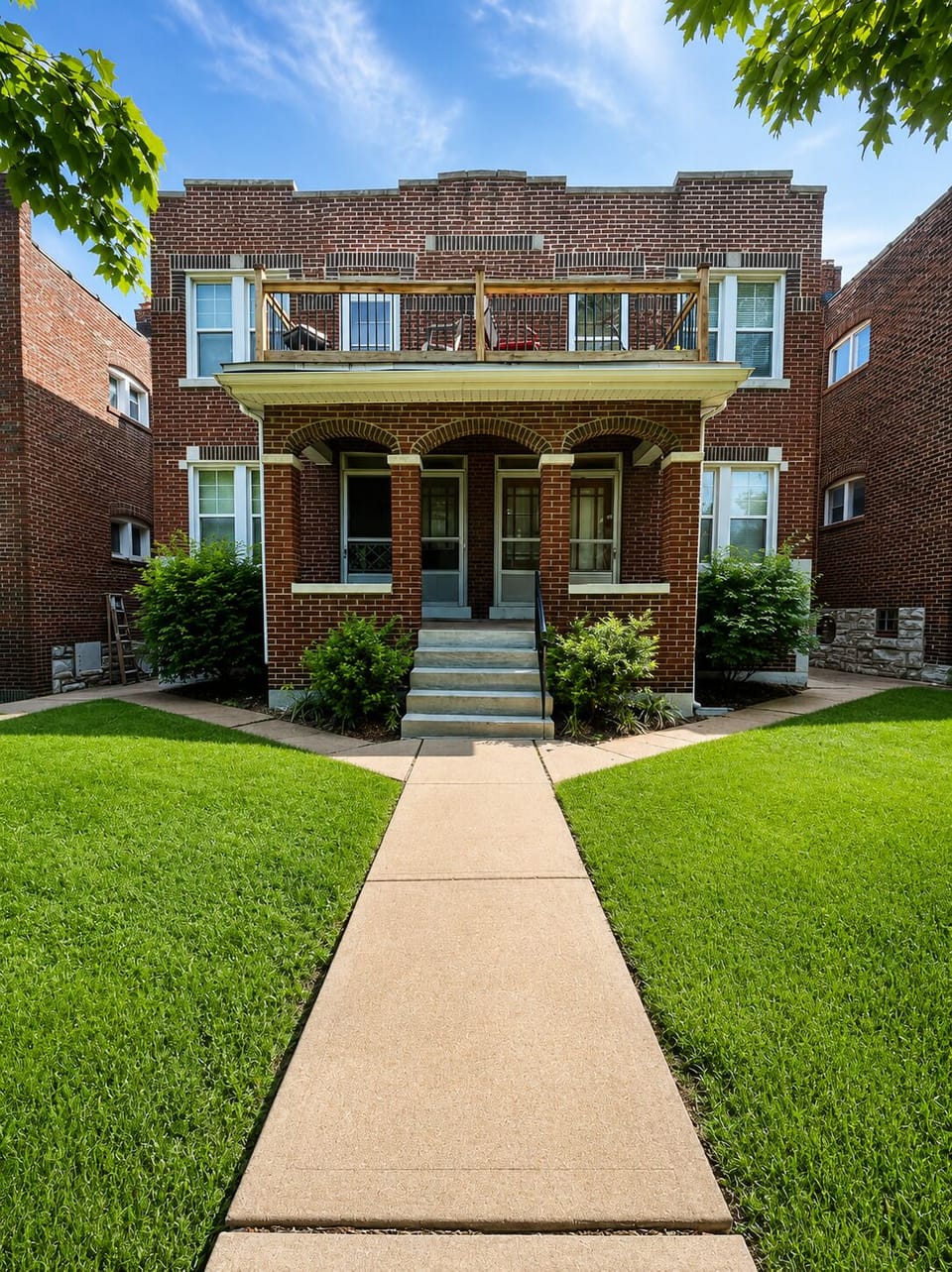 Front of building