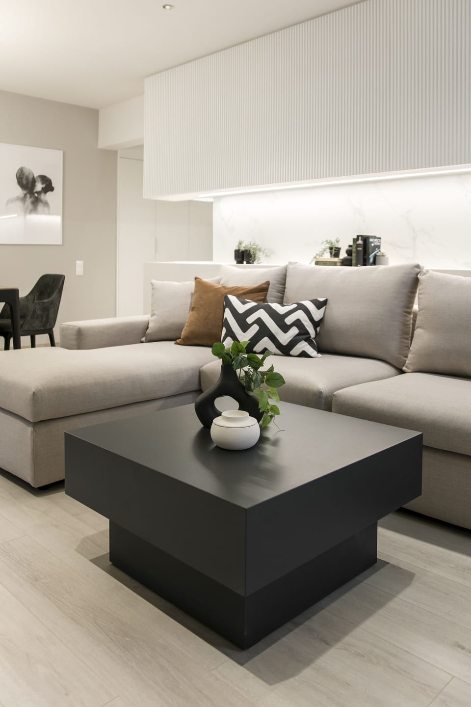 Deluxe Apartment, 4 Bedrooms, Non Smoking, Balcony | Living area | Smart TV, fireplace