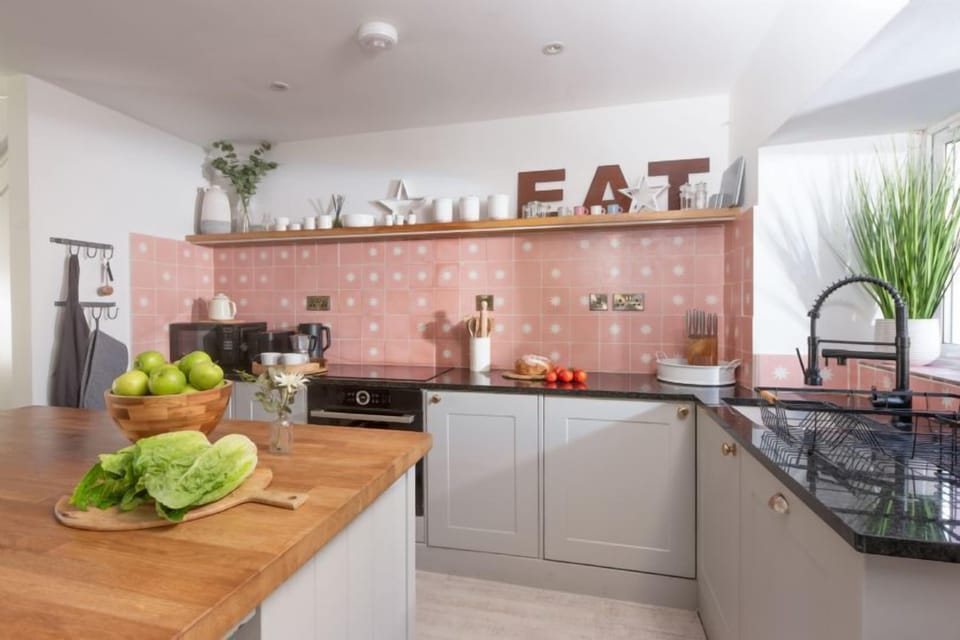 Maris Cottage, St Agnes. Ground floor: Well-equipped and stylish kitchen area