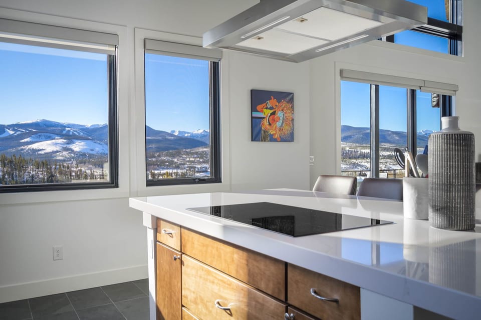 Take in the views while whipping something up