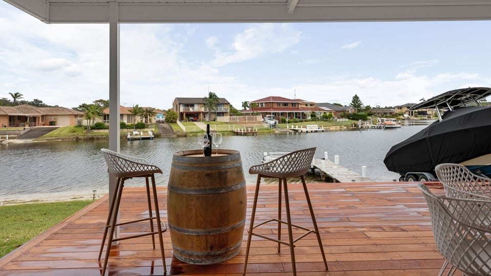 Back Deck facing the Water