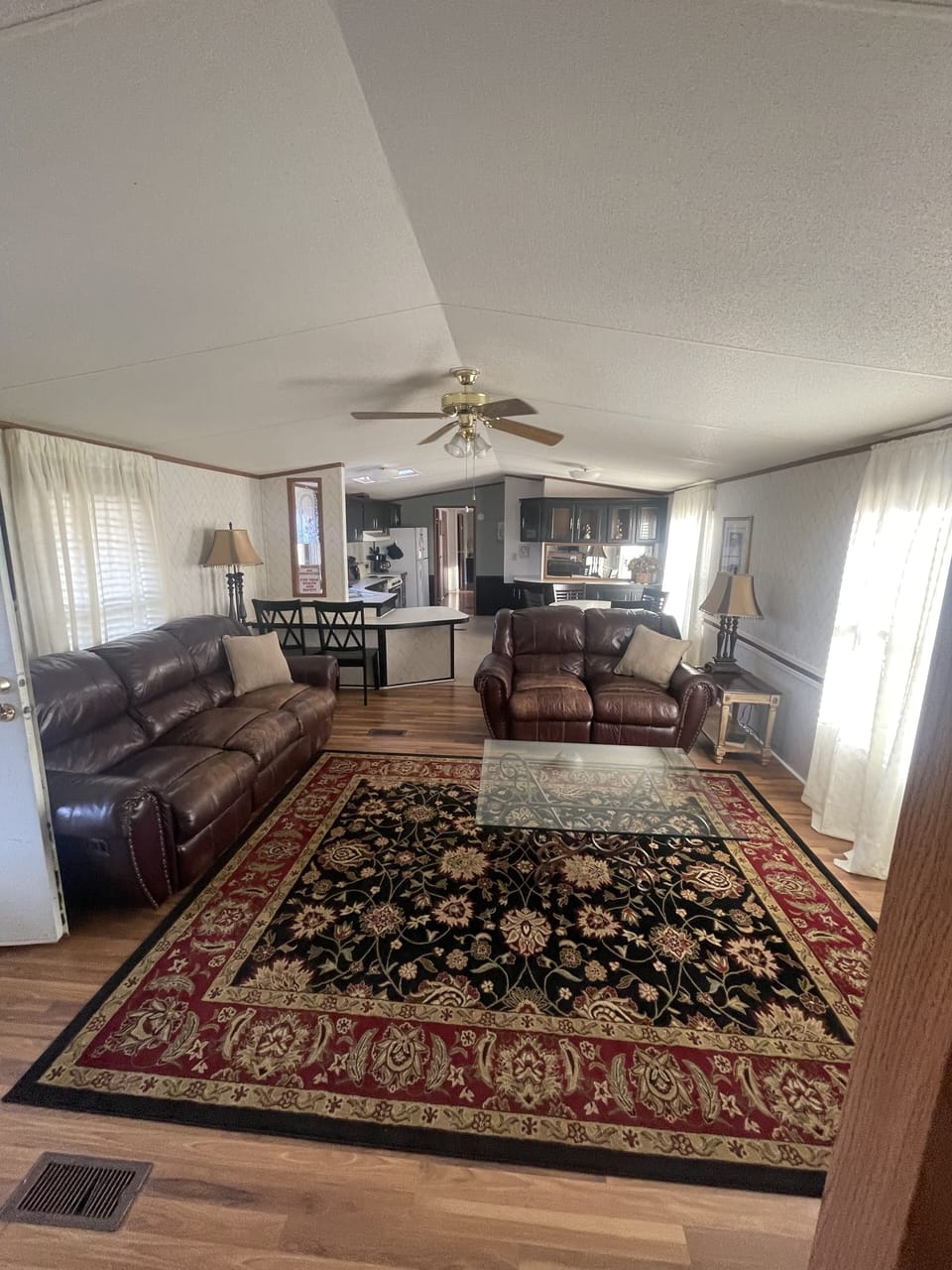 Living Room seats minimum of 5 comfortably with 4 recliners! 