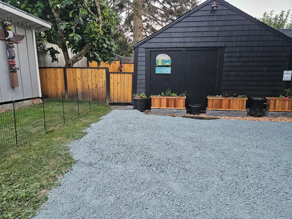 Entrance to guest house