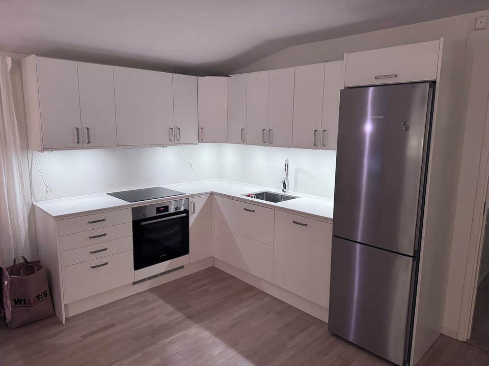 Kitchen from December 2024 with quality equipment.