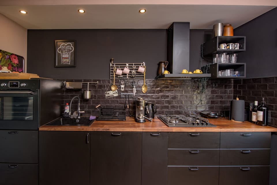 Villa | Private kitchen | Fridge, oven, stovetop, dishwasher