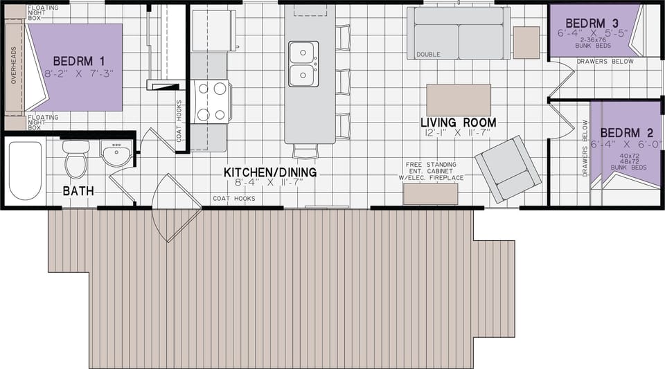 Deluxe Cottage | Floor plan