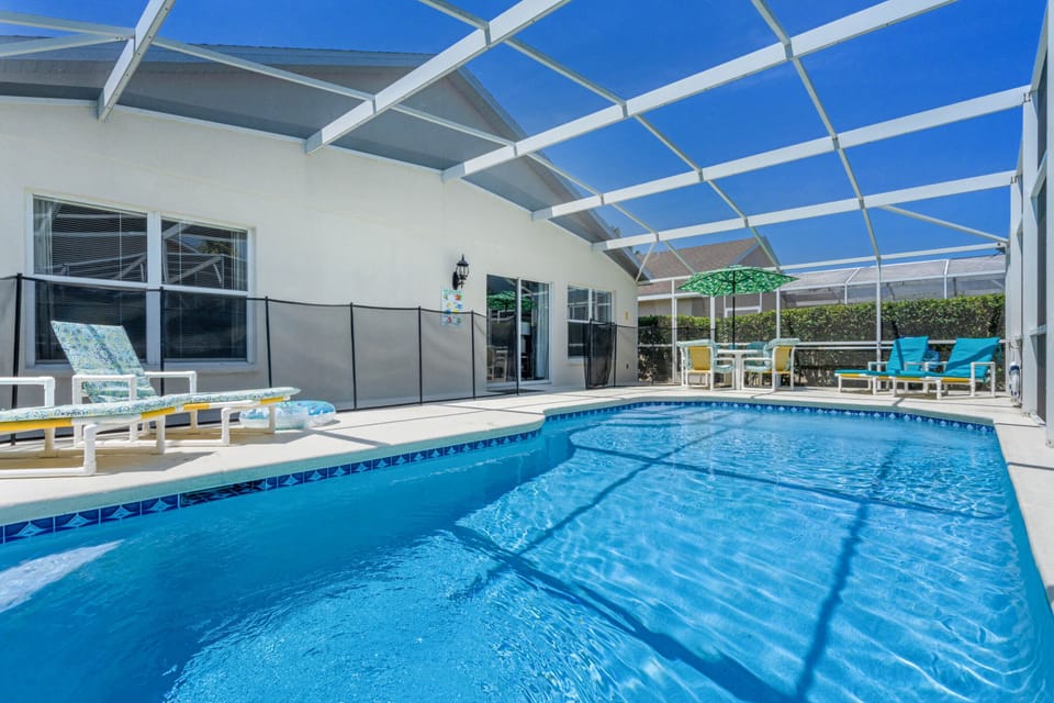 Relax in the pool after a long day at the parks or enjoy a night swim.