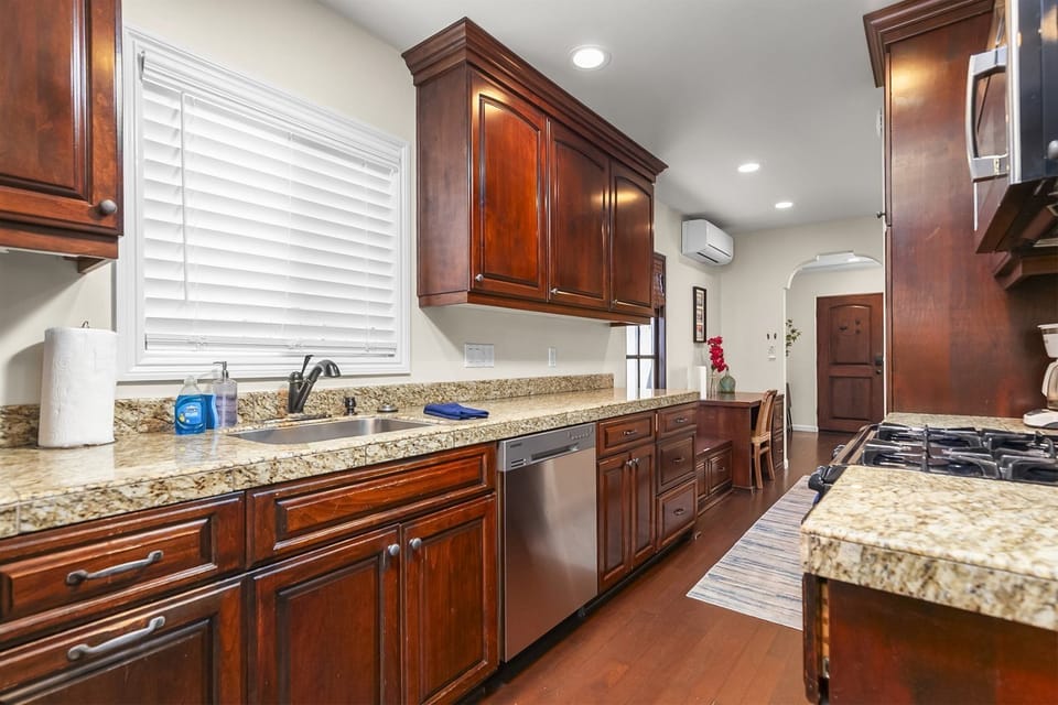 Modern appliances and plenty of counter space