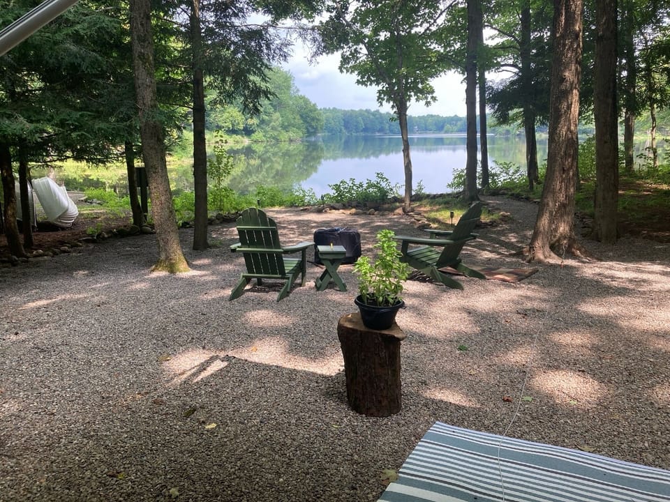 view from camper