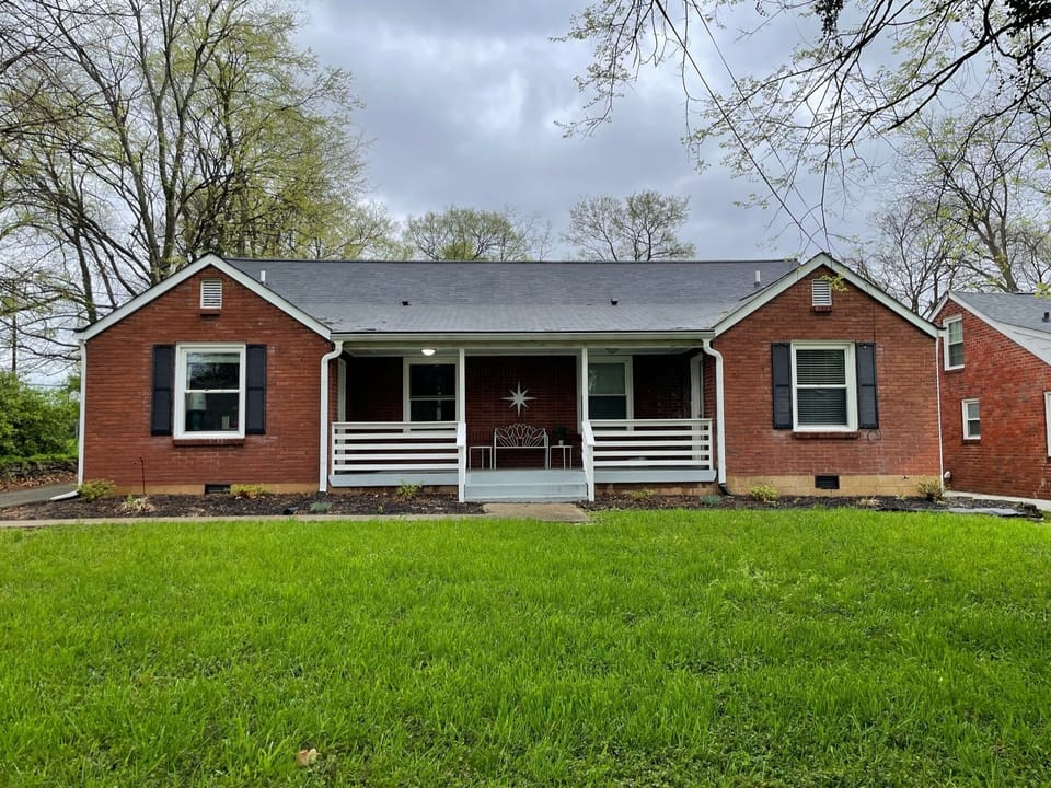 Front of duplex