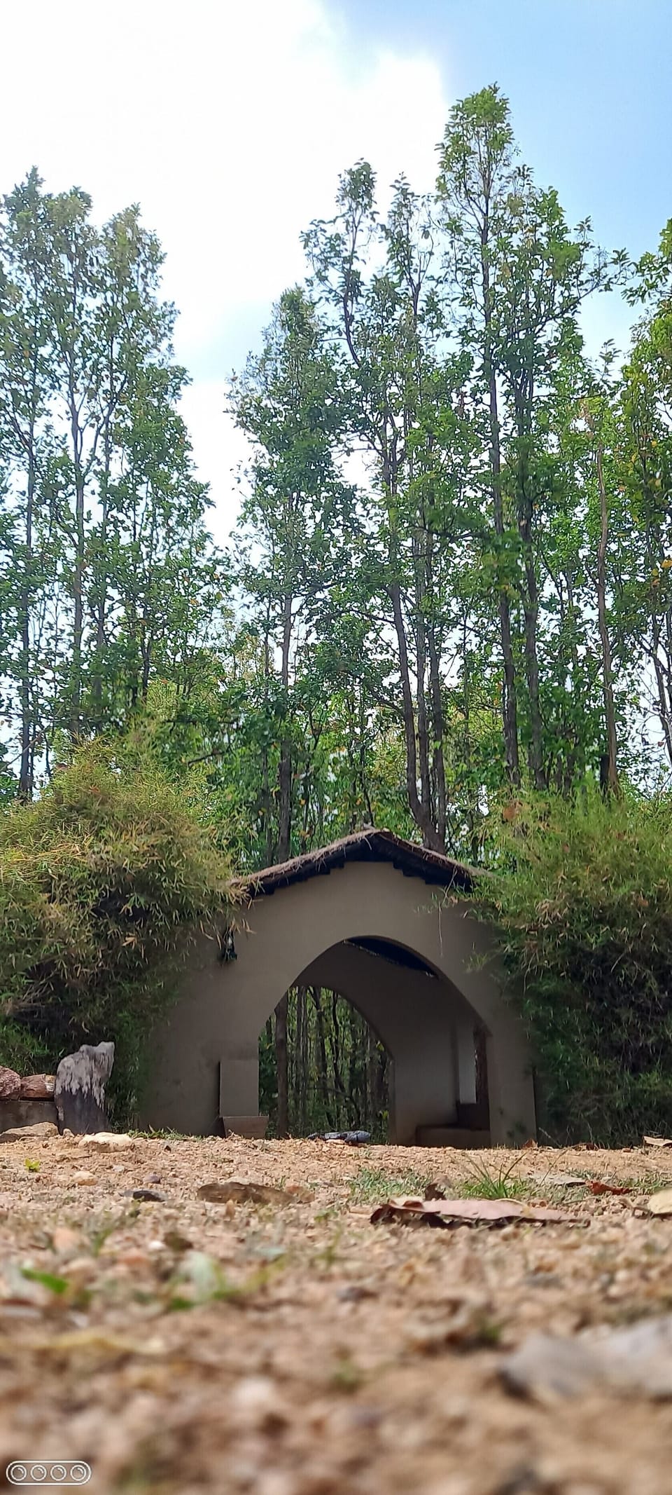 Interior entrance