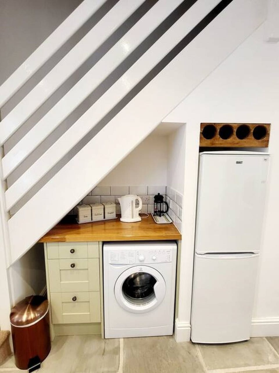 Washer machine in Kitchen