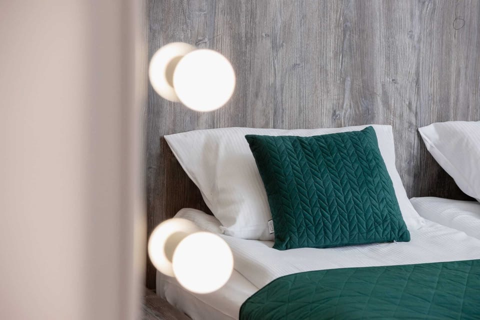 The bedroom's cozy ambiance is perfect for relaxation. 
