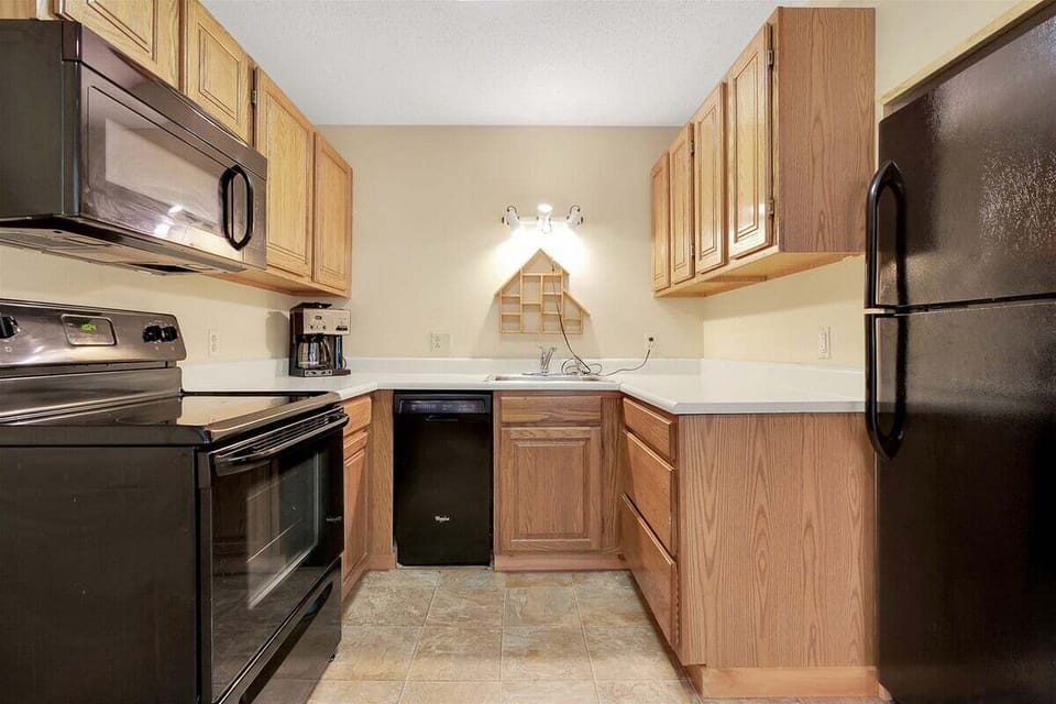 kitchen has all the essentials