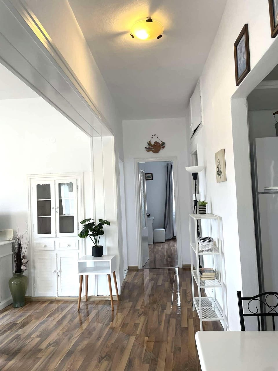 Hallway with Modern Decor Touches – Stylish interior details that create a welcoming atmosphere throughout the house.