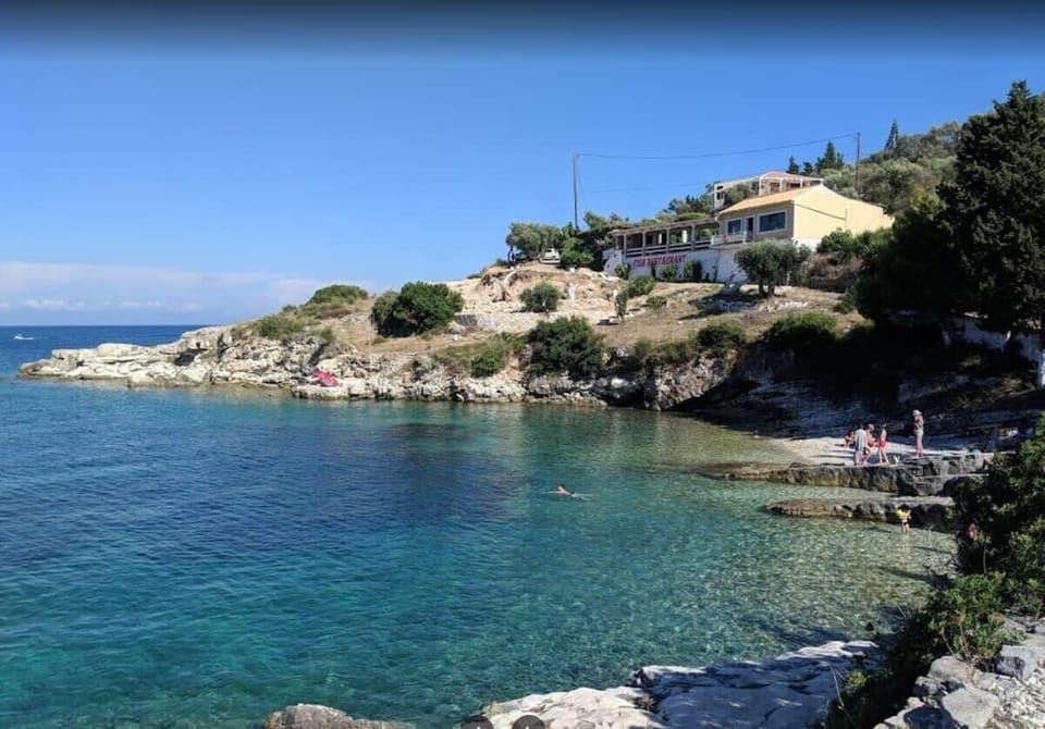 Plakes Beach – Just 900m Away – Crystal-clear waters and sandy shores within walking distance from the property.