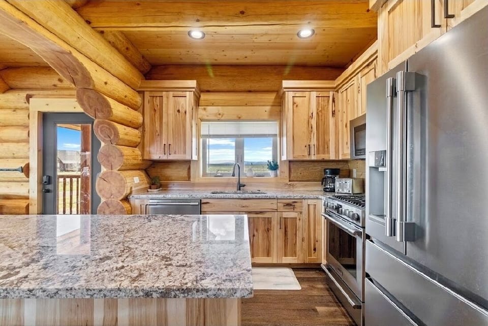 Large fridge & freezer
