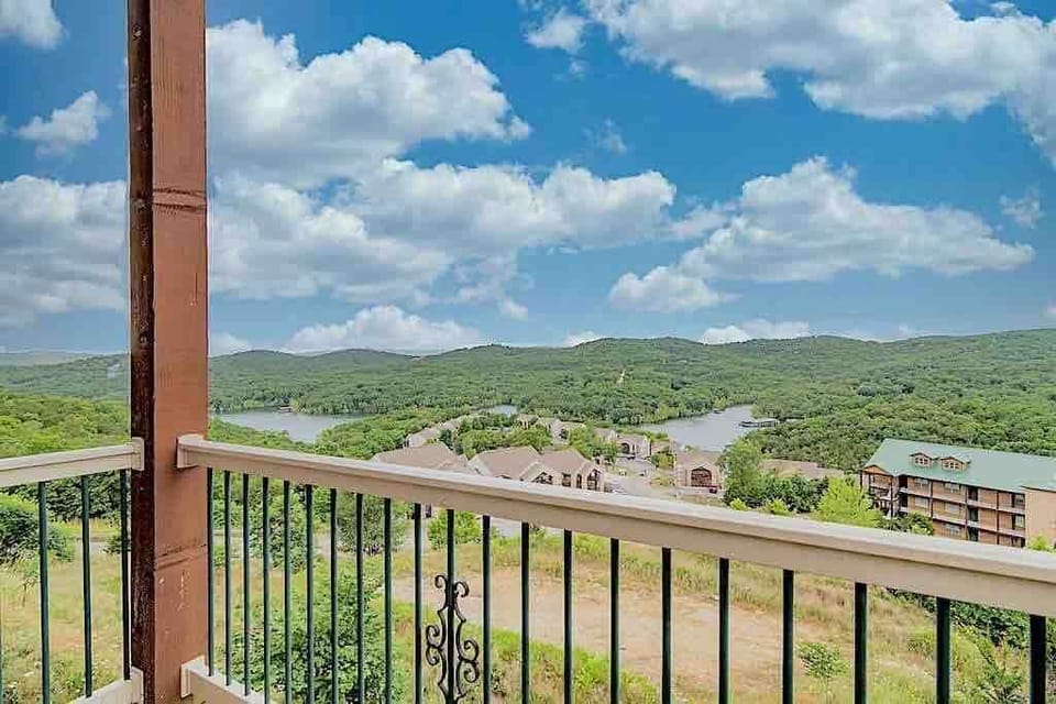 The views out the back balcony are stunning!