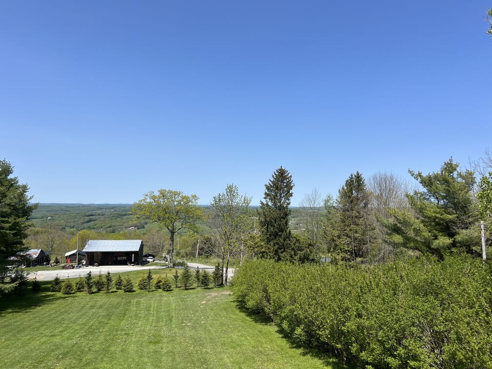 Grab a glass of wine or a cold beer and take in the views. 