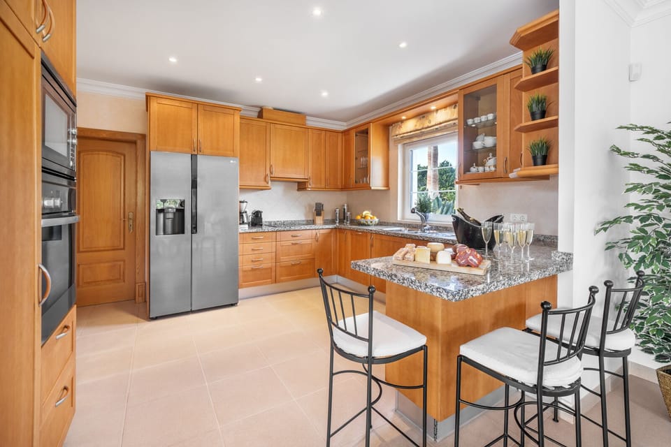 Our kitchen has everything you need and a little surprise at your check in.