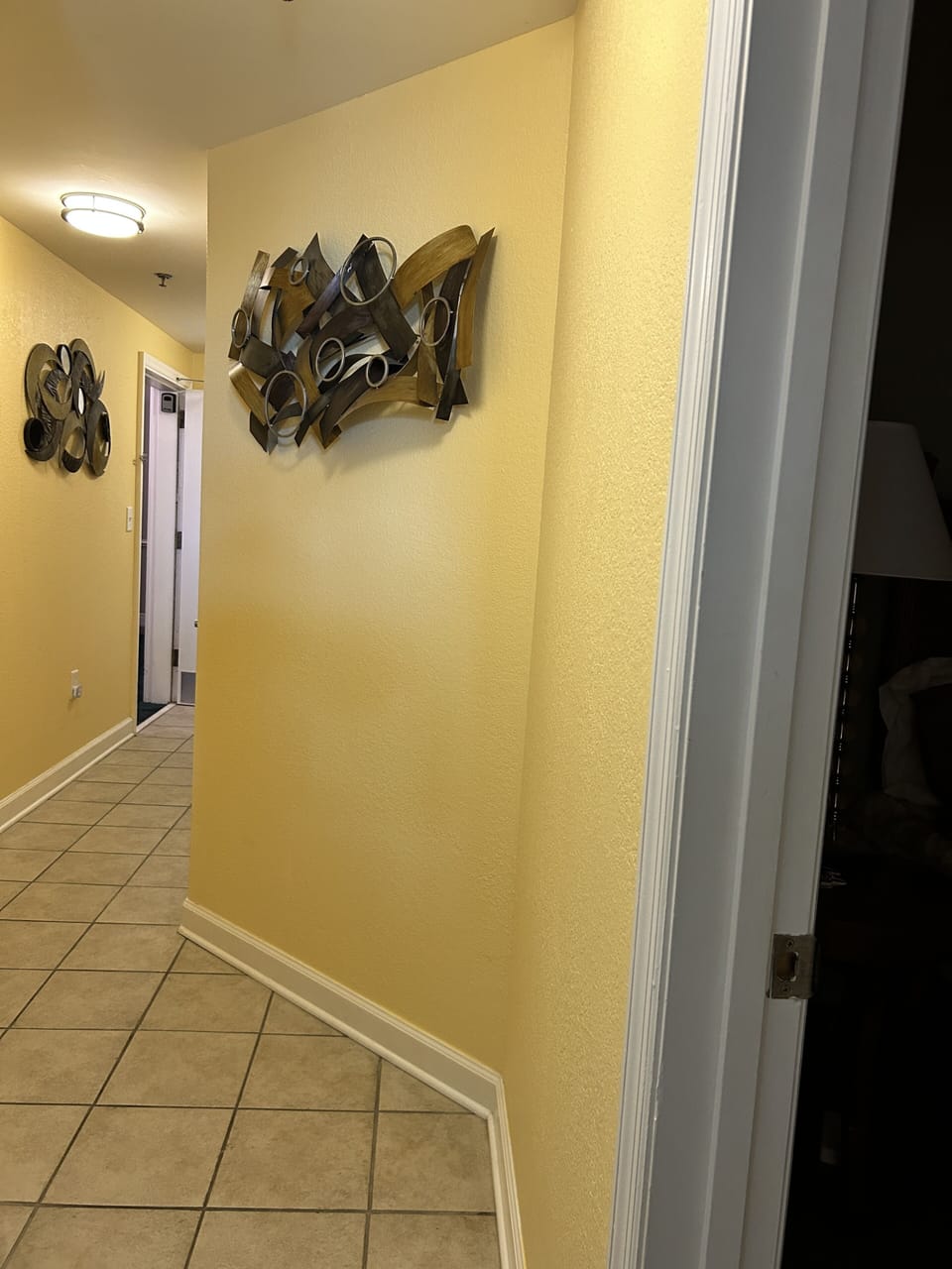 Interior Hallway - private bedrooms
