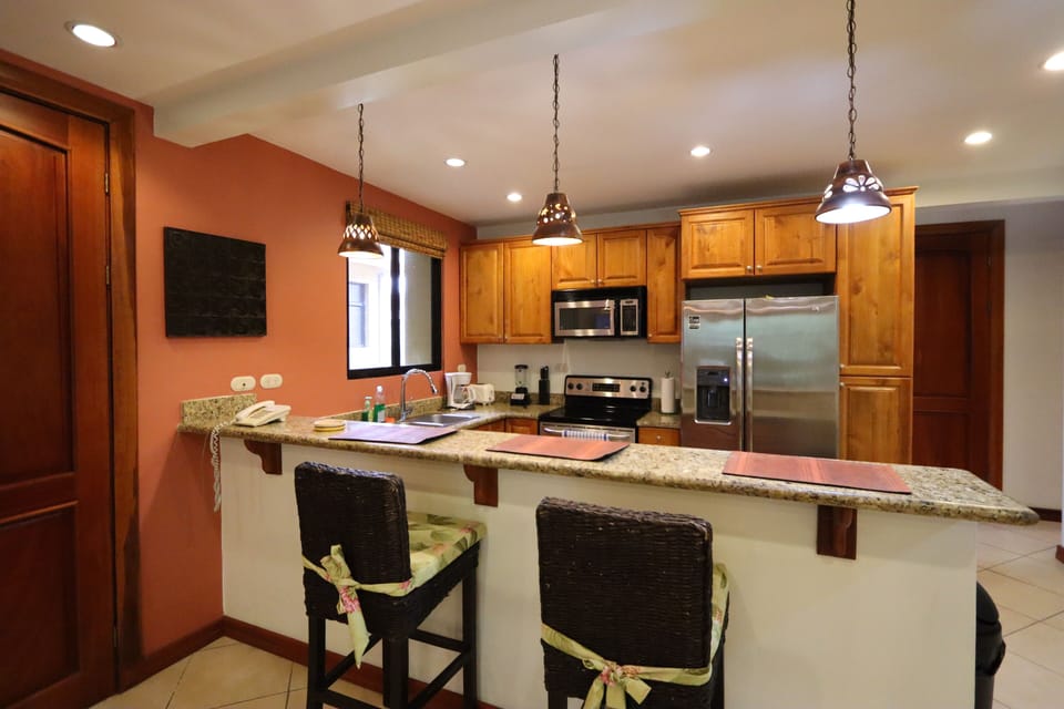 Fully equipped kitchen