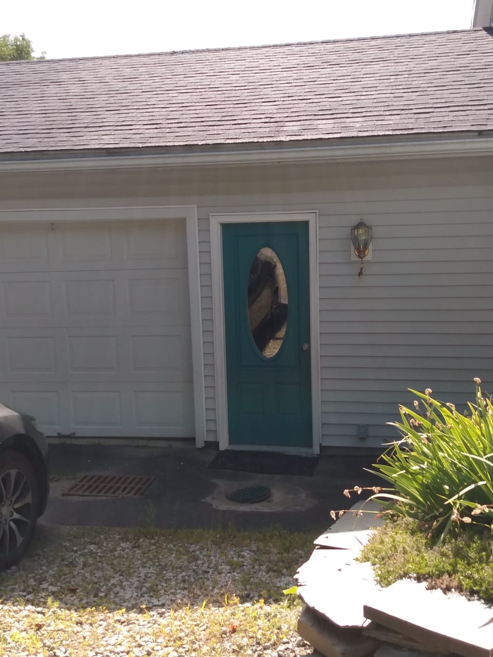 Your private entry and parking
