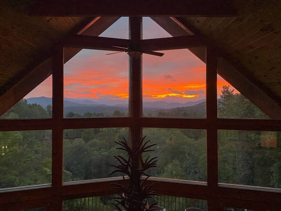 Sunrise from the loft