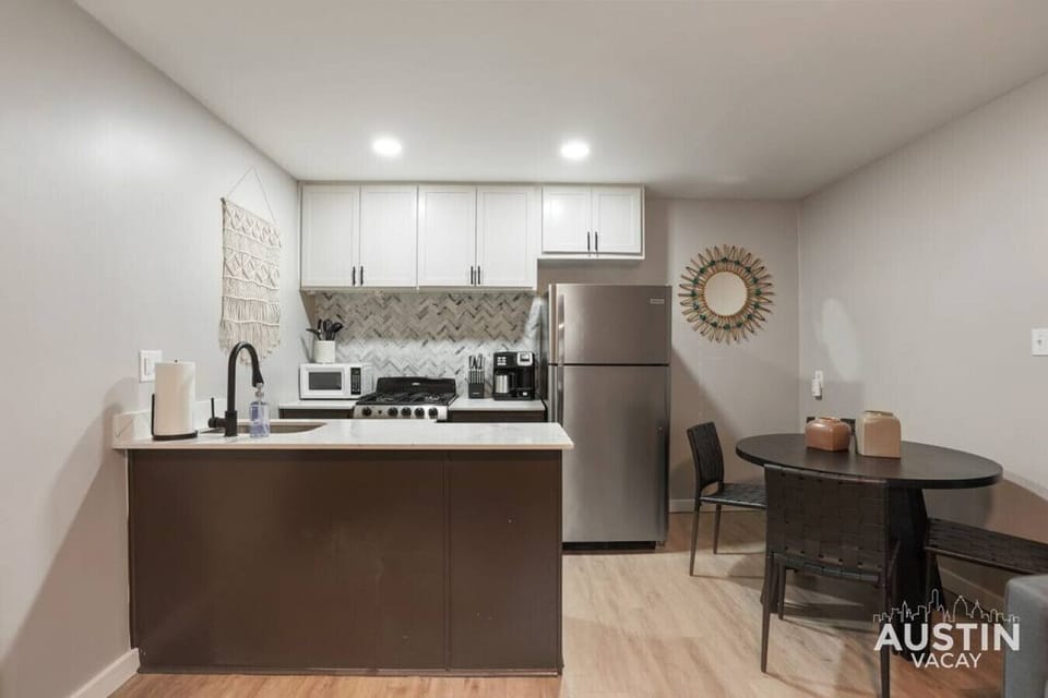 Fully equipped kitchen with all the essentials