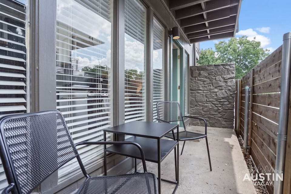 Seating on the patio