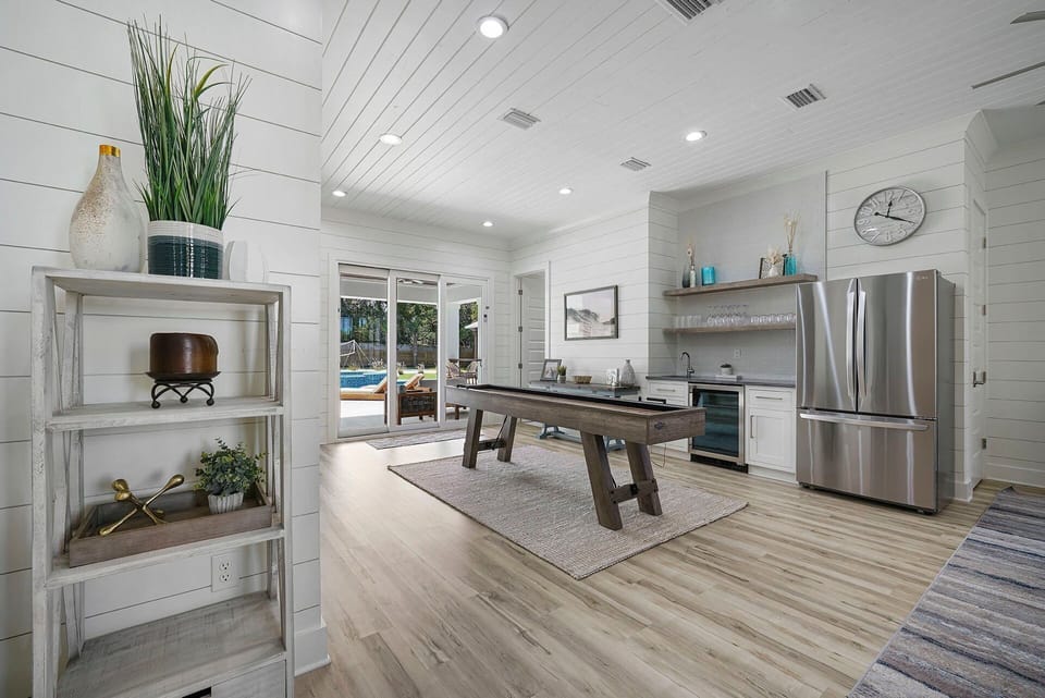 Shuffleboard & Kitchenette